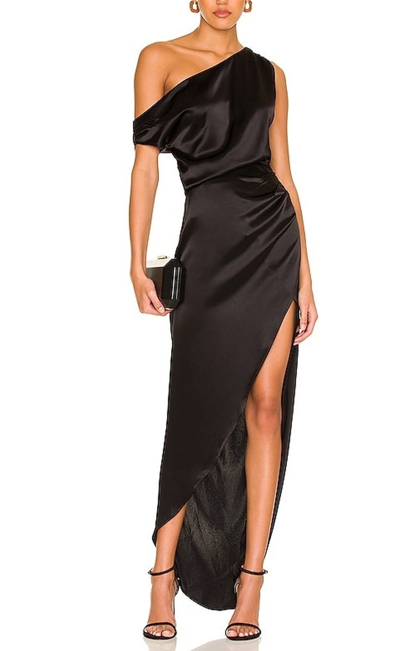 Nonchalant Label Sleek Black Dinah Dress Size S